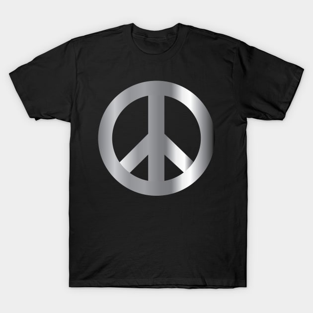 Peace Symbol - Gradient X 300 T-Shirt by twix123844